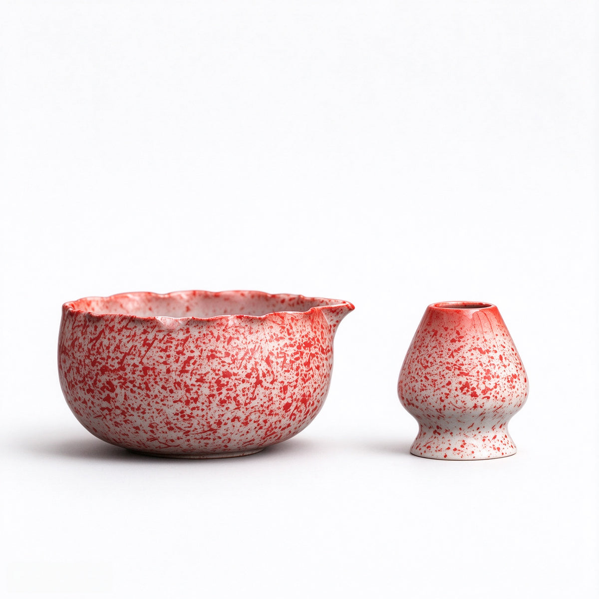 Crimson Matcha Set