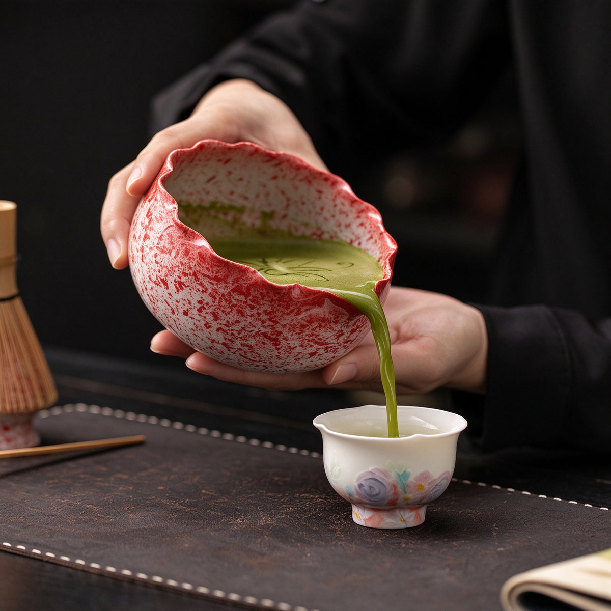 Crimson Matcha Set