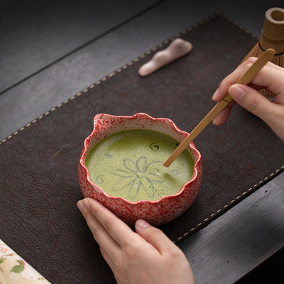 Crimson Matcha Set