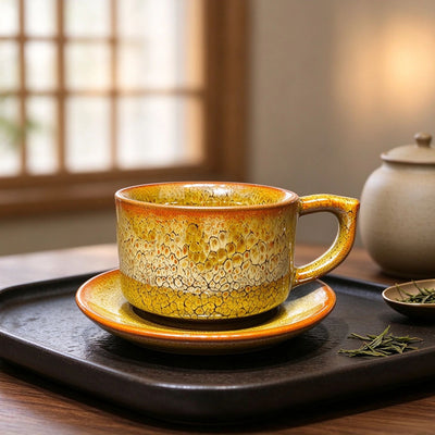 Sun-Kissed Ceramic Cup