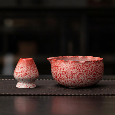 Crimson Matcha Set