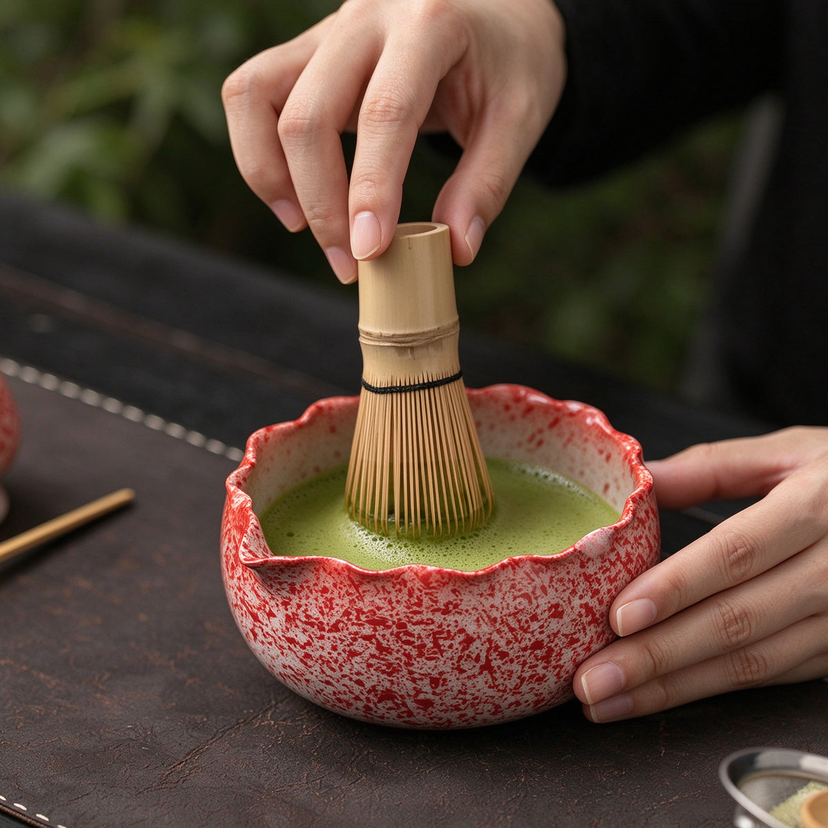 Crimson Matcha Set